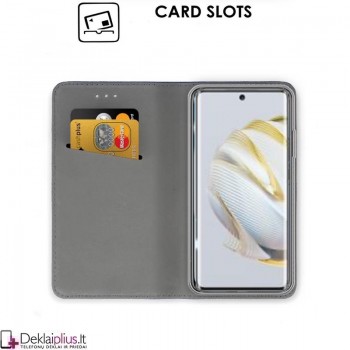 Telone atverčiamas dėklas - juodas (Huawei Nova 10 Pro) Telone atverčiamas dėklas - juodas (Huawei Nova 10 Pro)